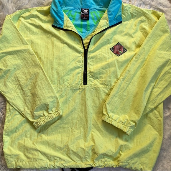 Yellow Gotcha Windbreaker - Picture 1 of 6